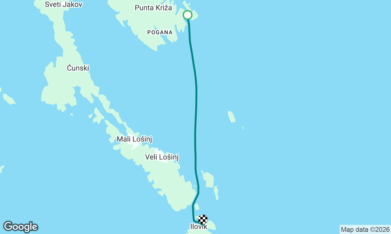 Voyage map