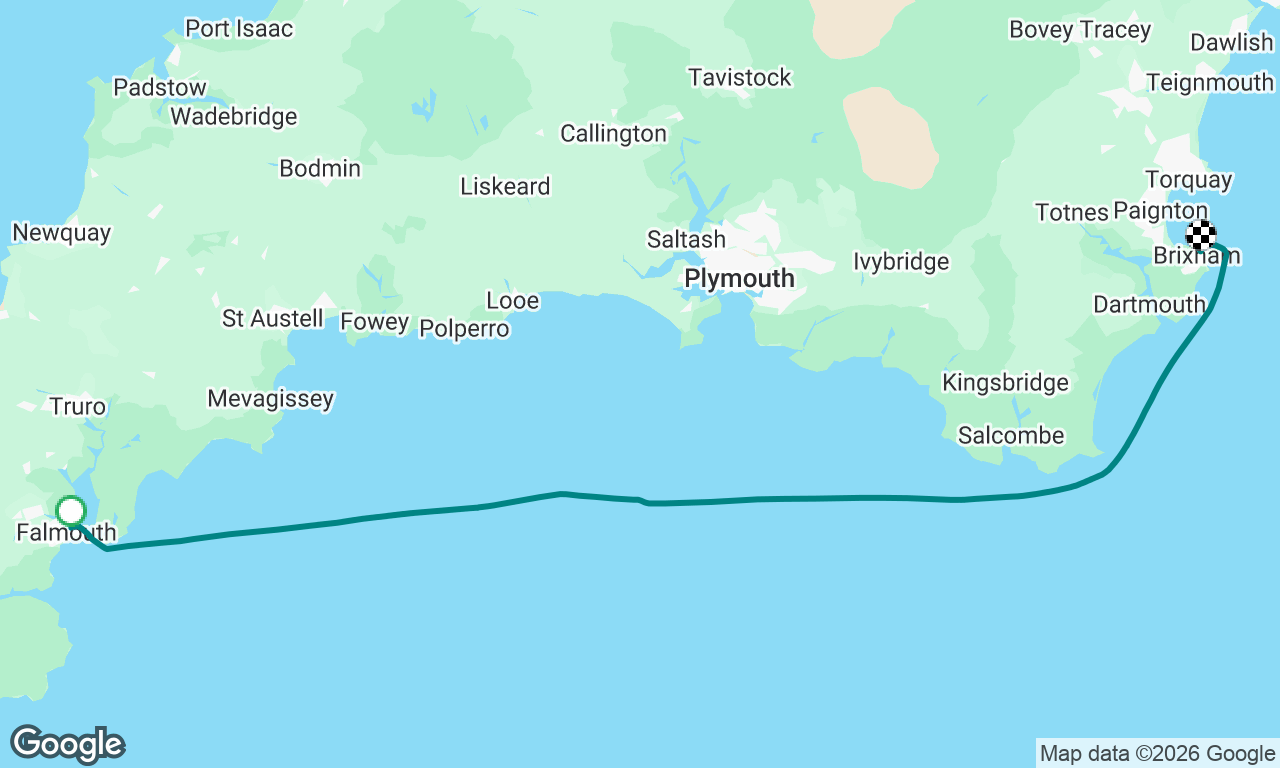 Delivery - Leg 3 - Falmouth to Brixham