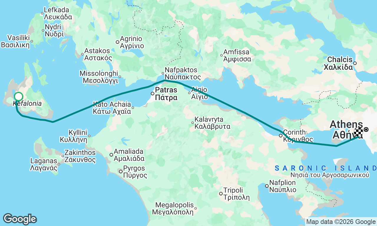 From Kafelonia Greece to piraeus , zea Marina 
