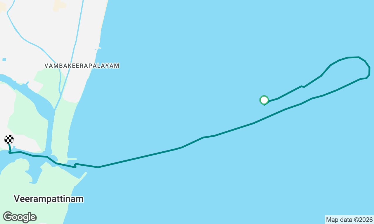 Voyage map