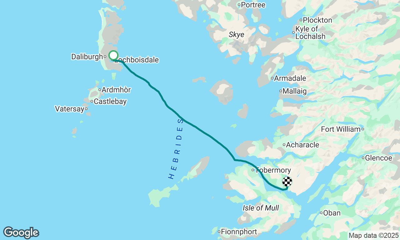 Loch Boisdale to Lochaline