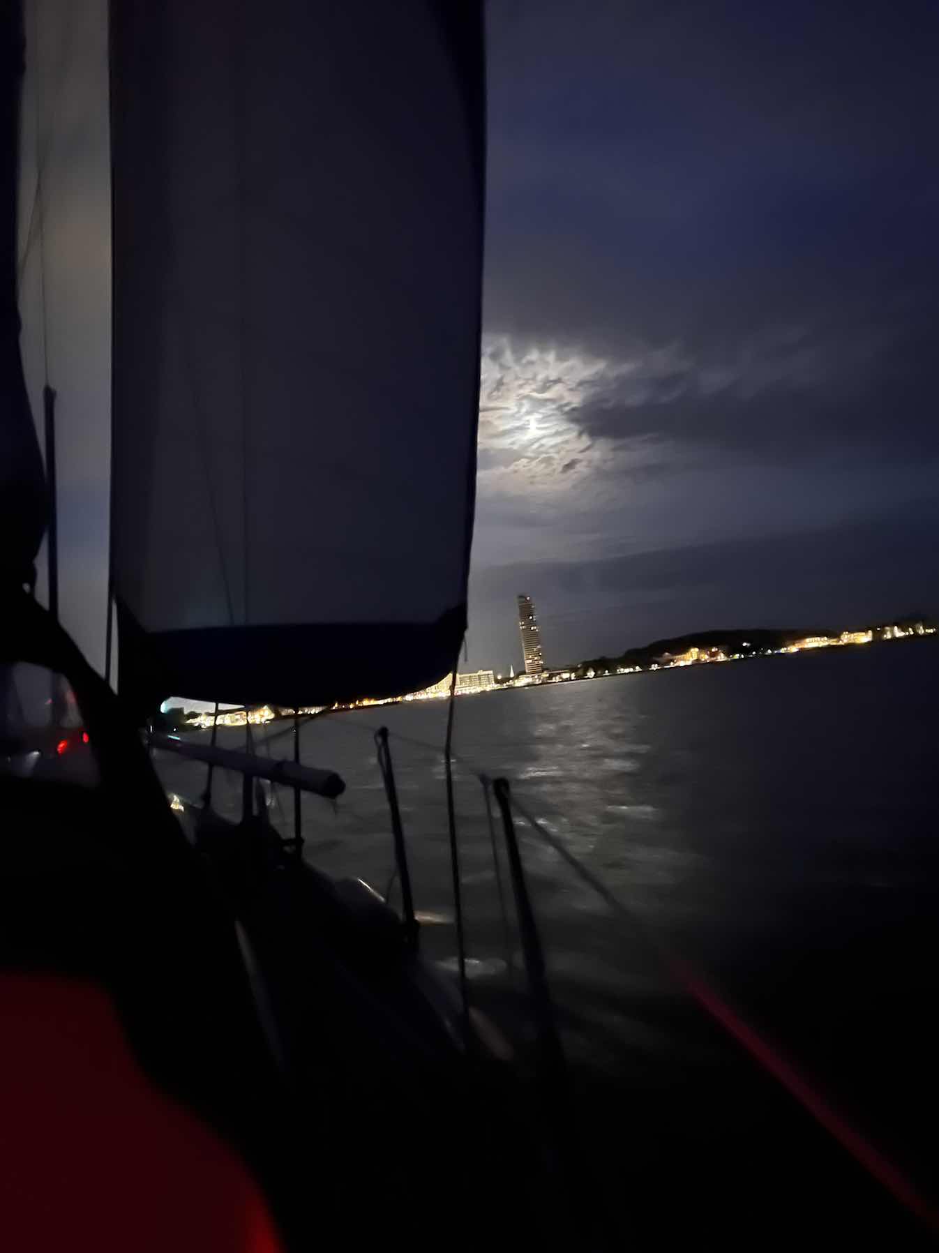 A midnight sailing to the Safe Water Mark in Lübeck Bay_9202AB79-CD24-4E45-BE73-845B1C2022E8