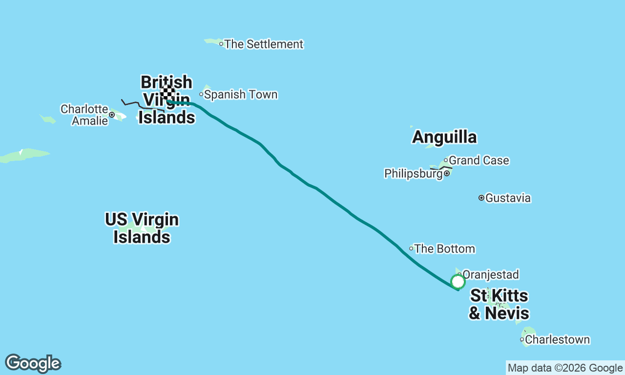 Voyage map