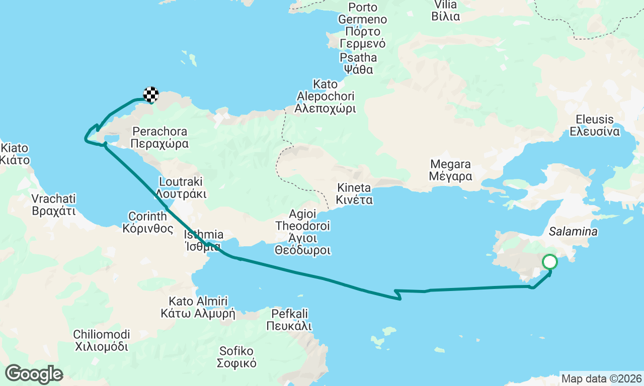 Voyage map