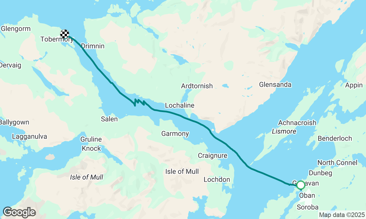 Oban to Tobermory