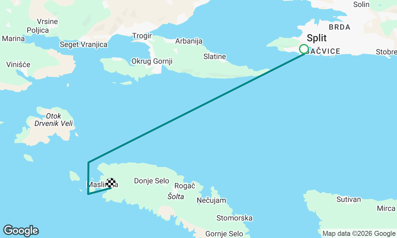Voyage map