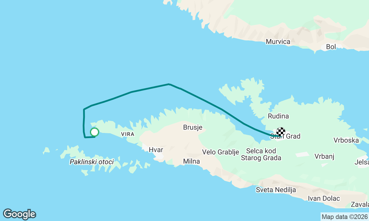 Voyage map
