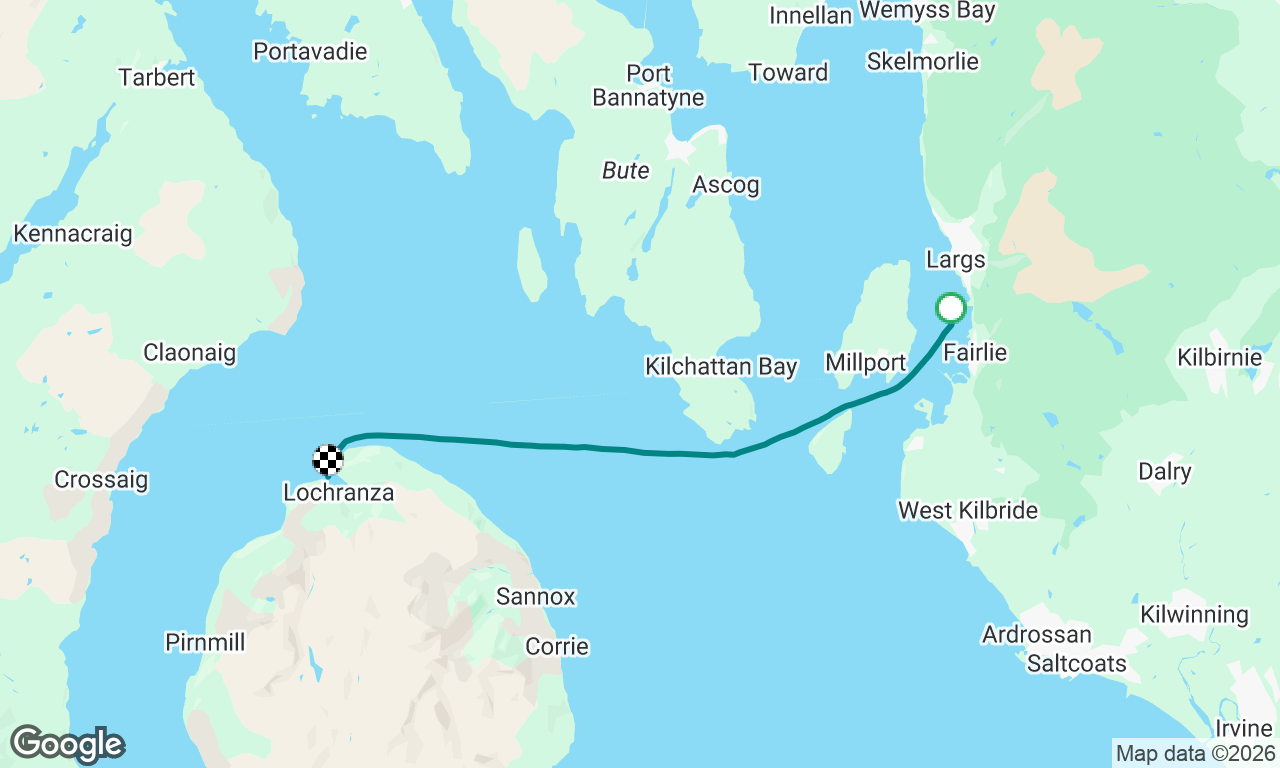 Largs to Loch Ranza 