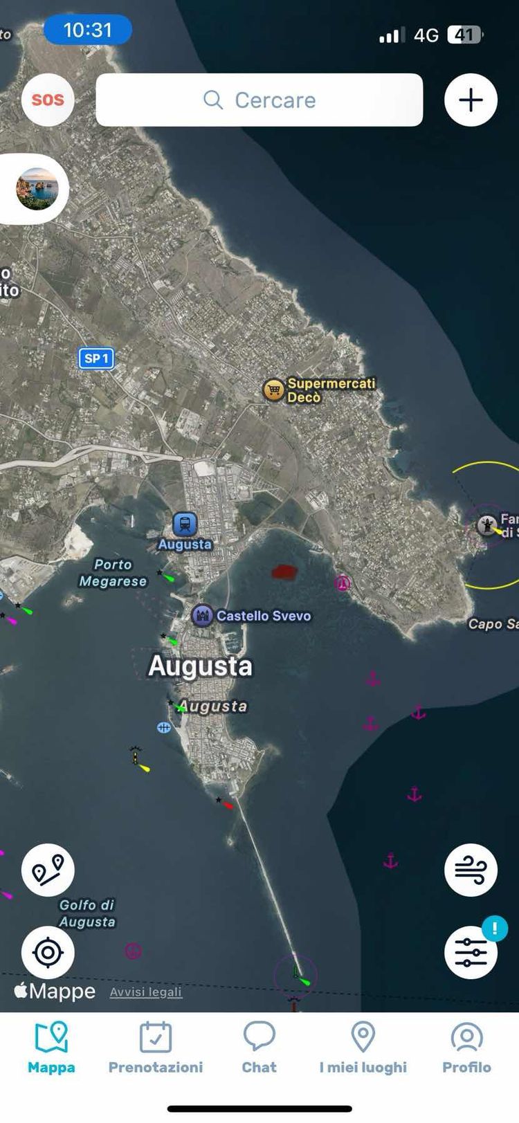 Voyage photo from Natale 2025 (Day Four)
( da Ortigia a Augusta)