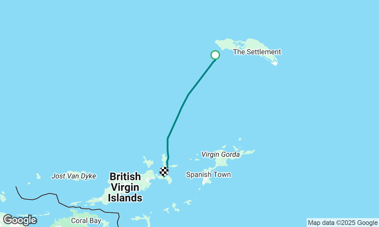 Anegada to Trellis Bay, Beef Island