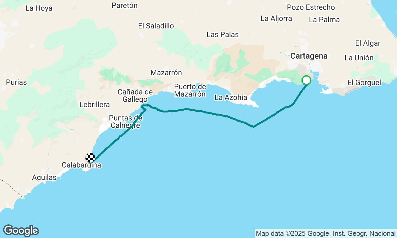 Sur la route d'Almeria 