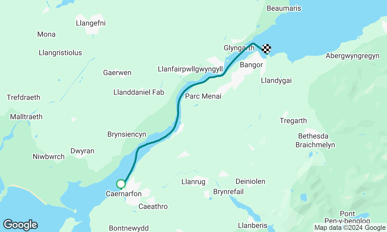 Caernarfon to Porth Penrhyn