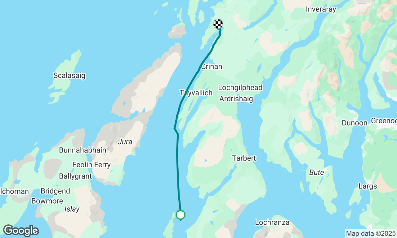 Gigha to Ardfern