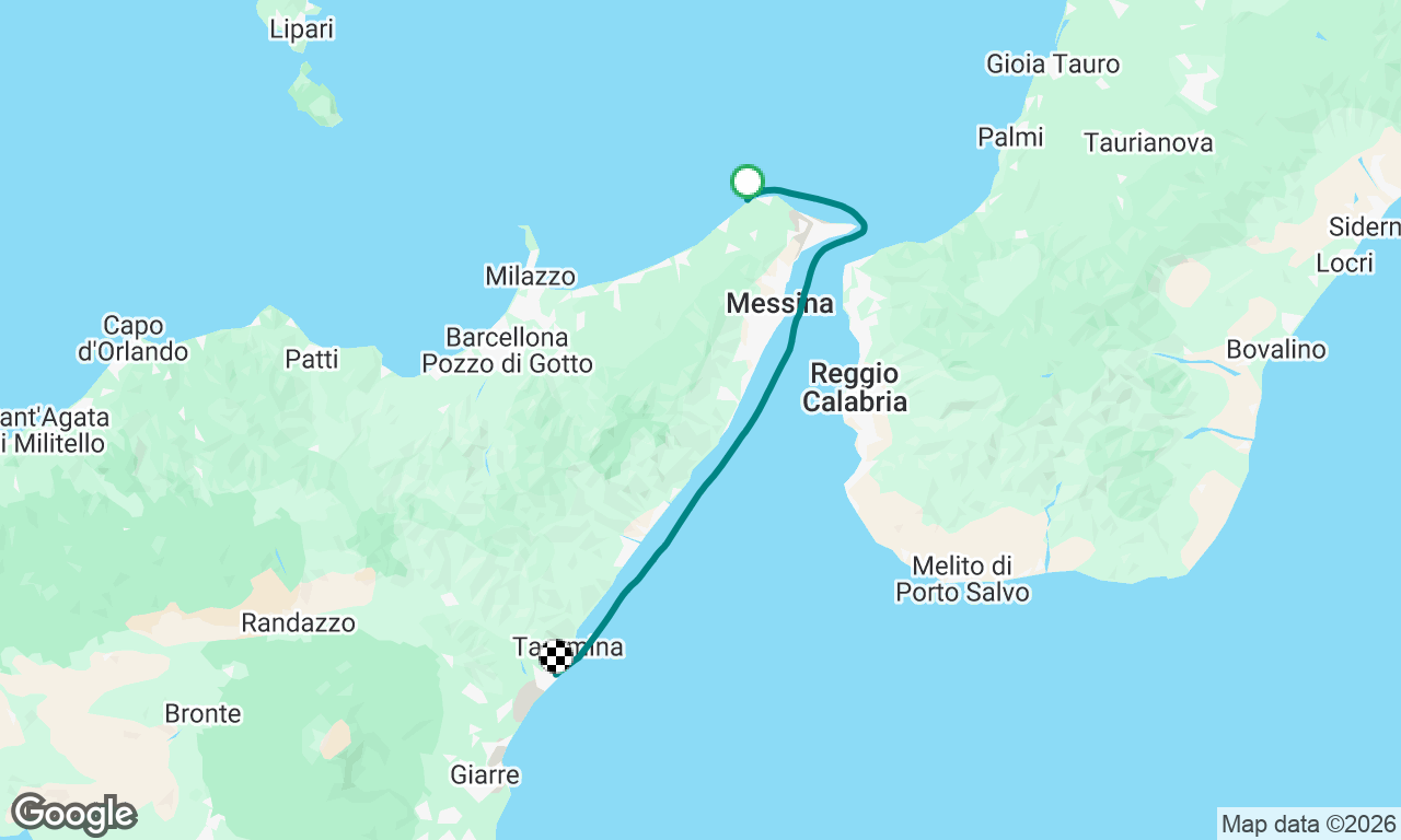 Voyage map
