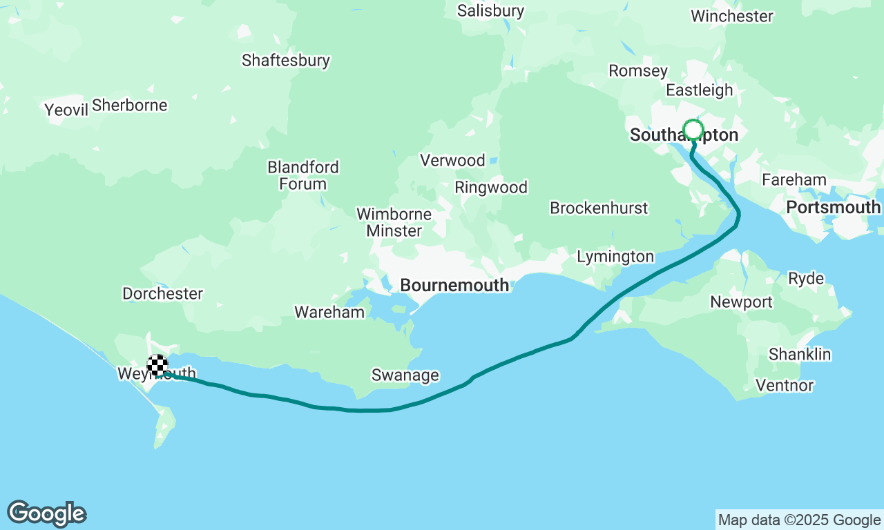 Doubled handed to Weymouth