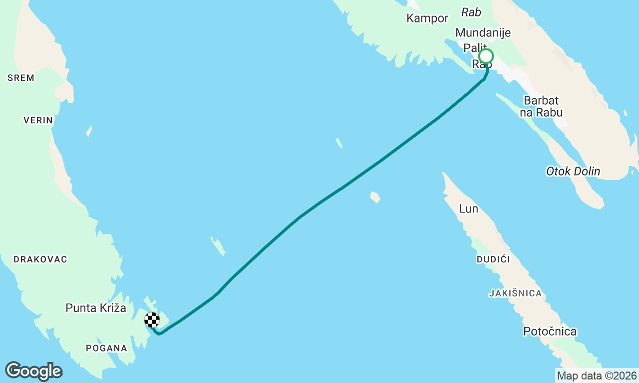 Voyage map