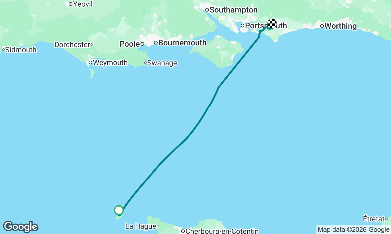 Alderney to Chichester