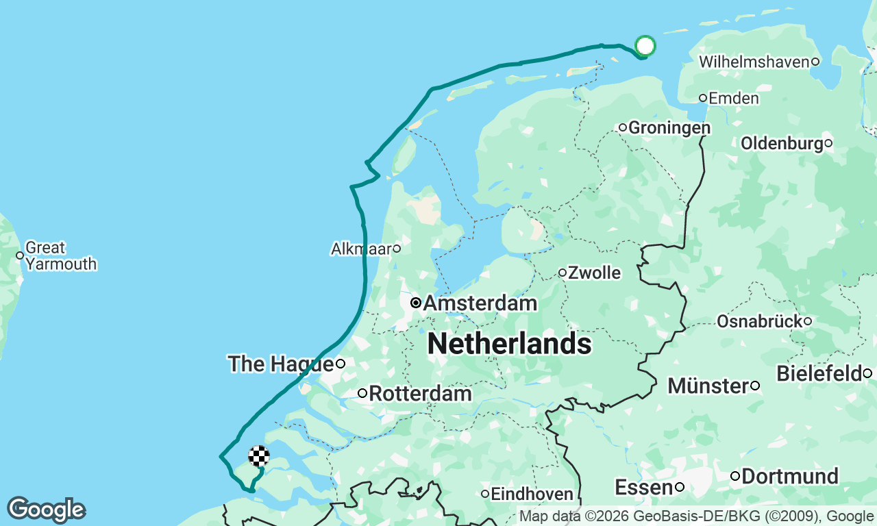 Borkum - Flushing - Veere... 2 nights, 1 day