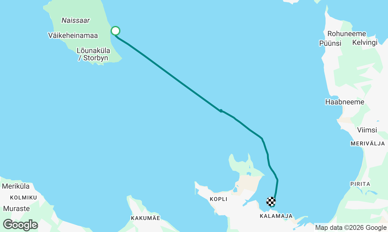 Voyage map