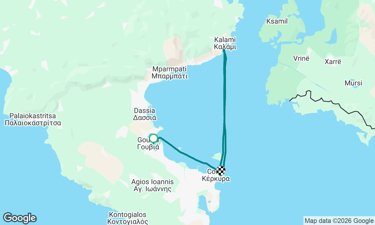 Voyage map