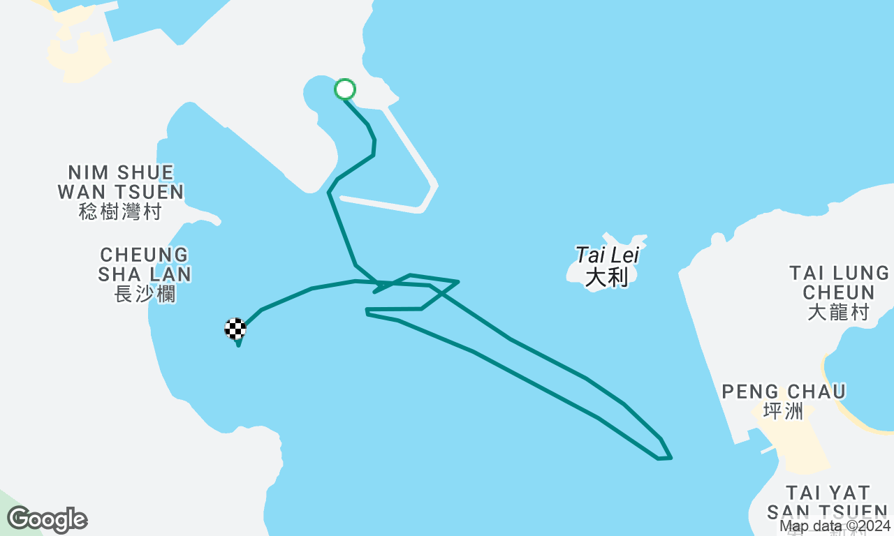 Light wind mainsail practice