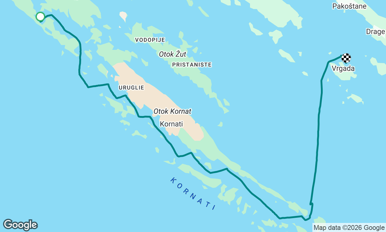 Voyage map