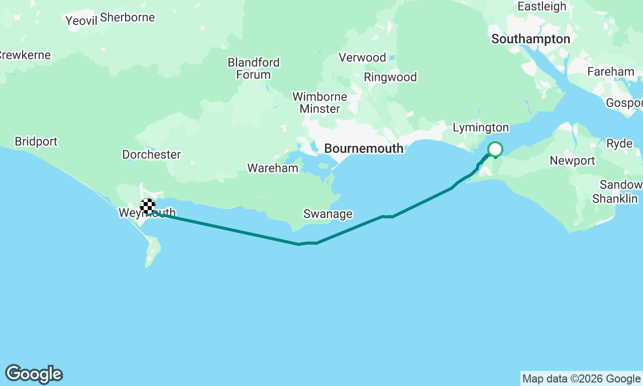 Yarmouth to Weymouth