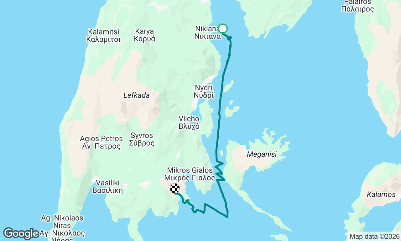Voyage map