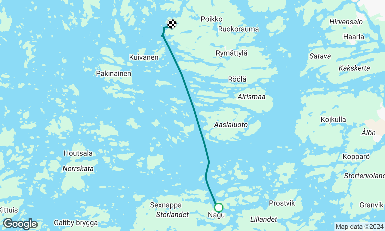 Syyslomapurjehduksen loppu Jaakon kanssa