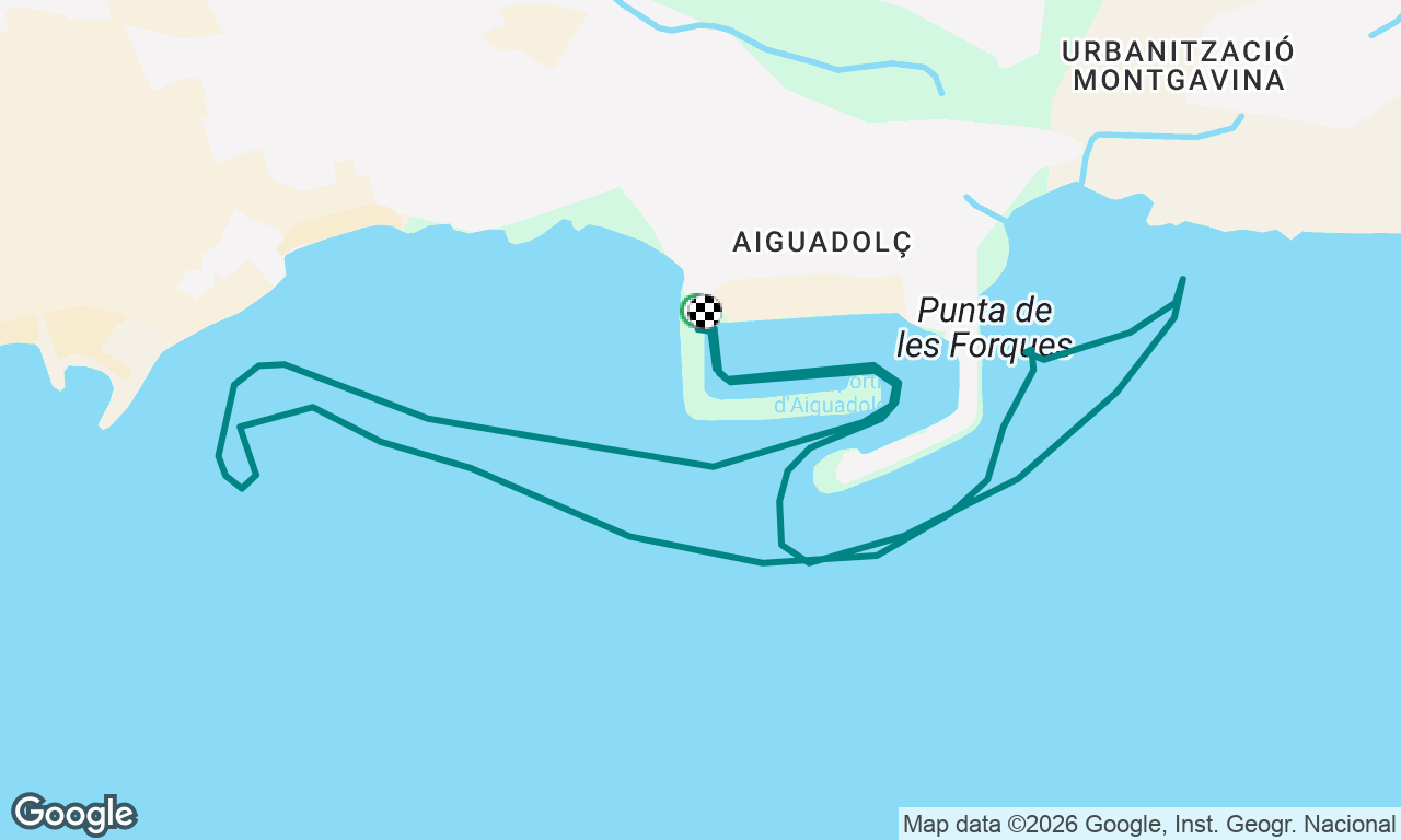 Voyage map