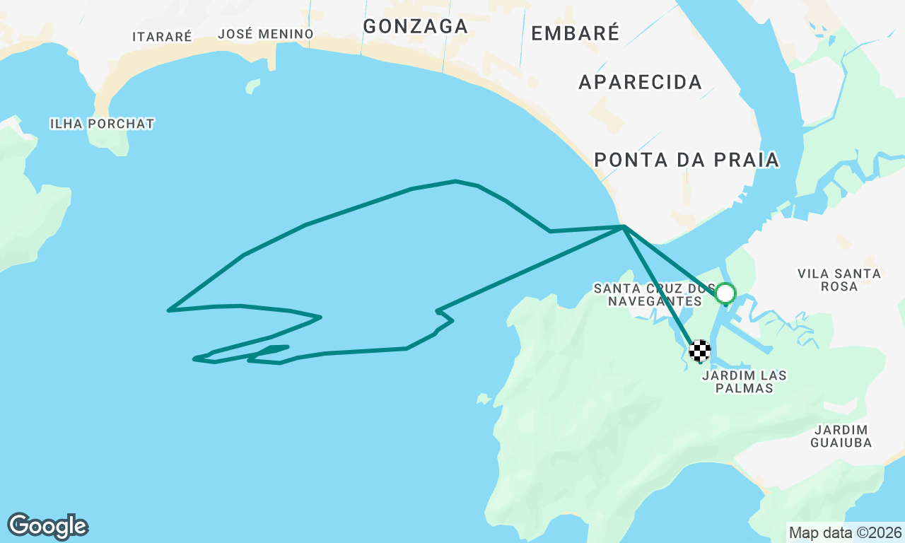 Voyage map