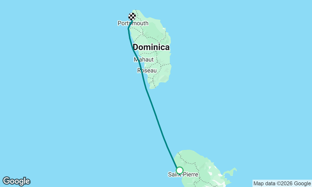 Voyage map