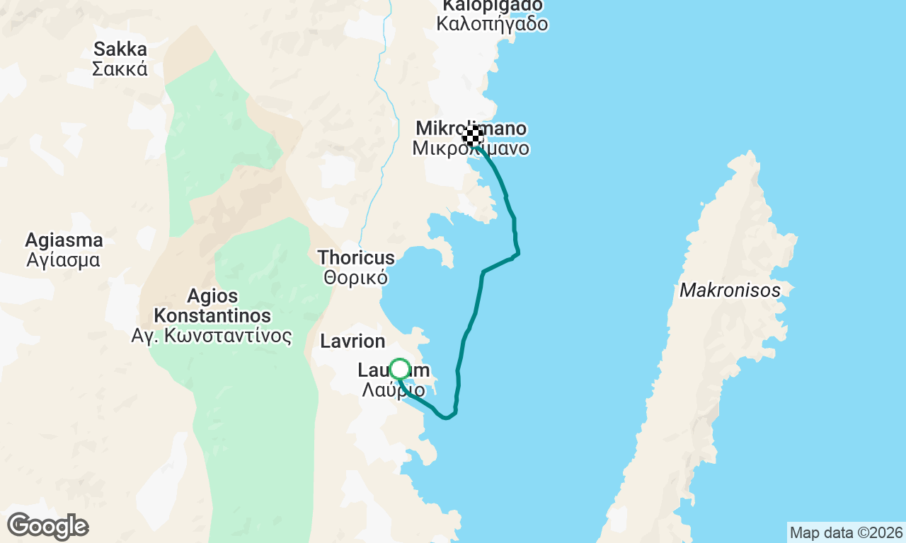 Voyage map