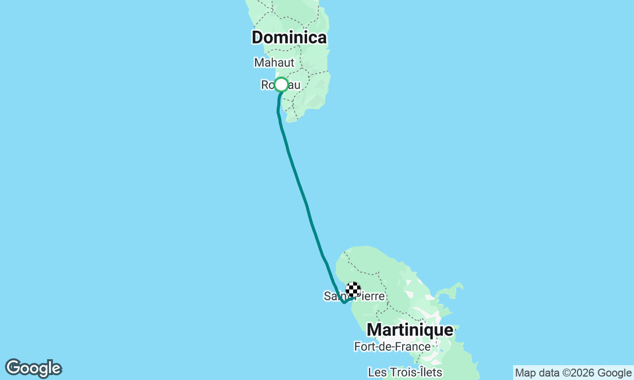 Voyage map