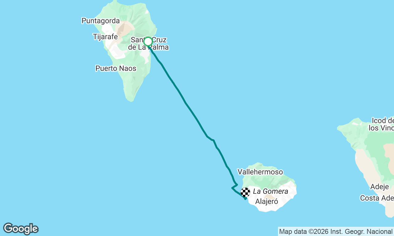 La Palma to La Gomera