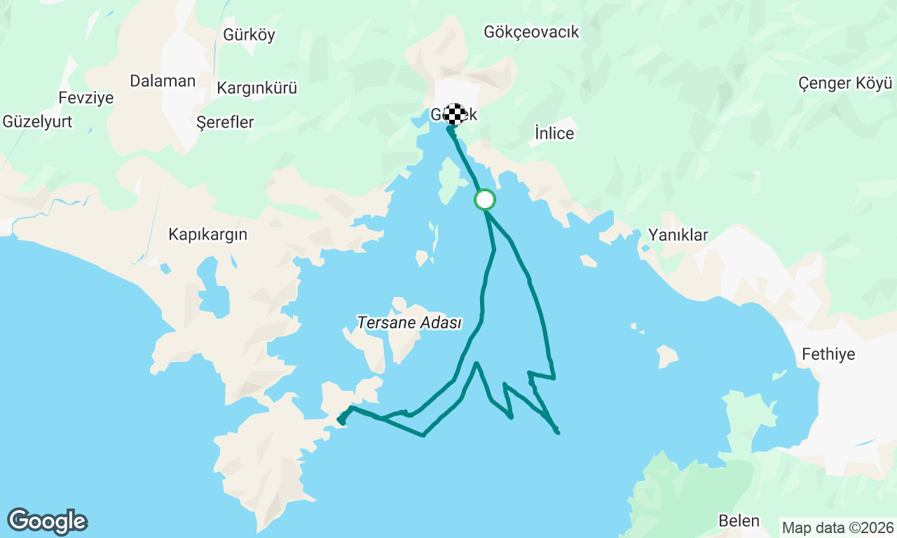 Voyage map