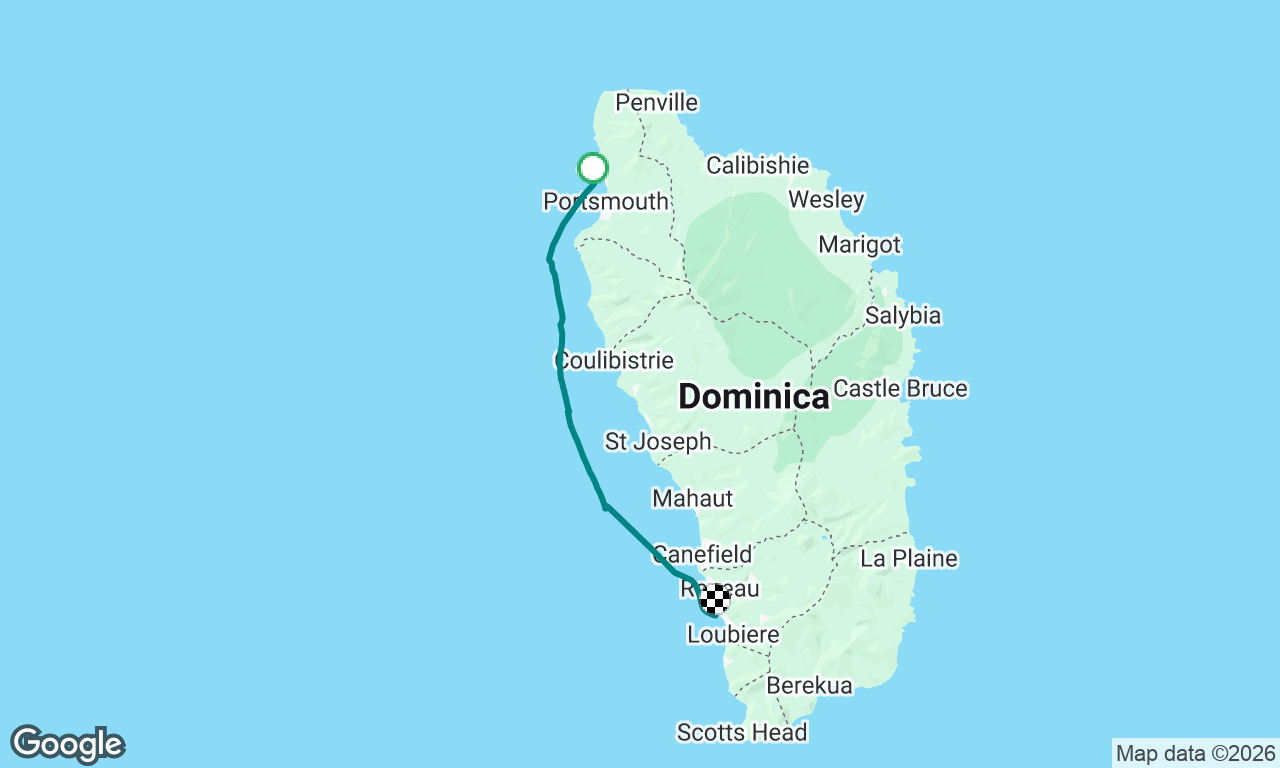 Voyage map