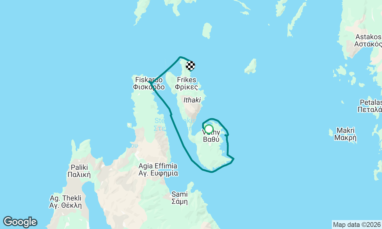 Voyage map