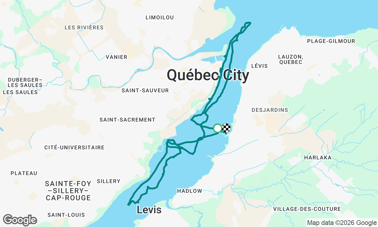 Voyage map