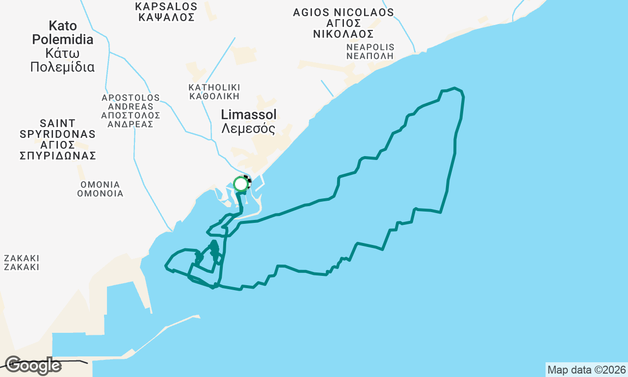 Voyage map