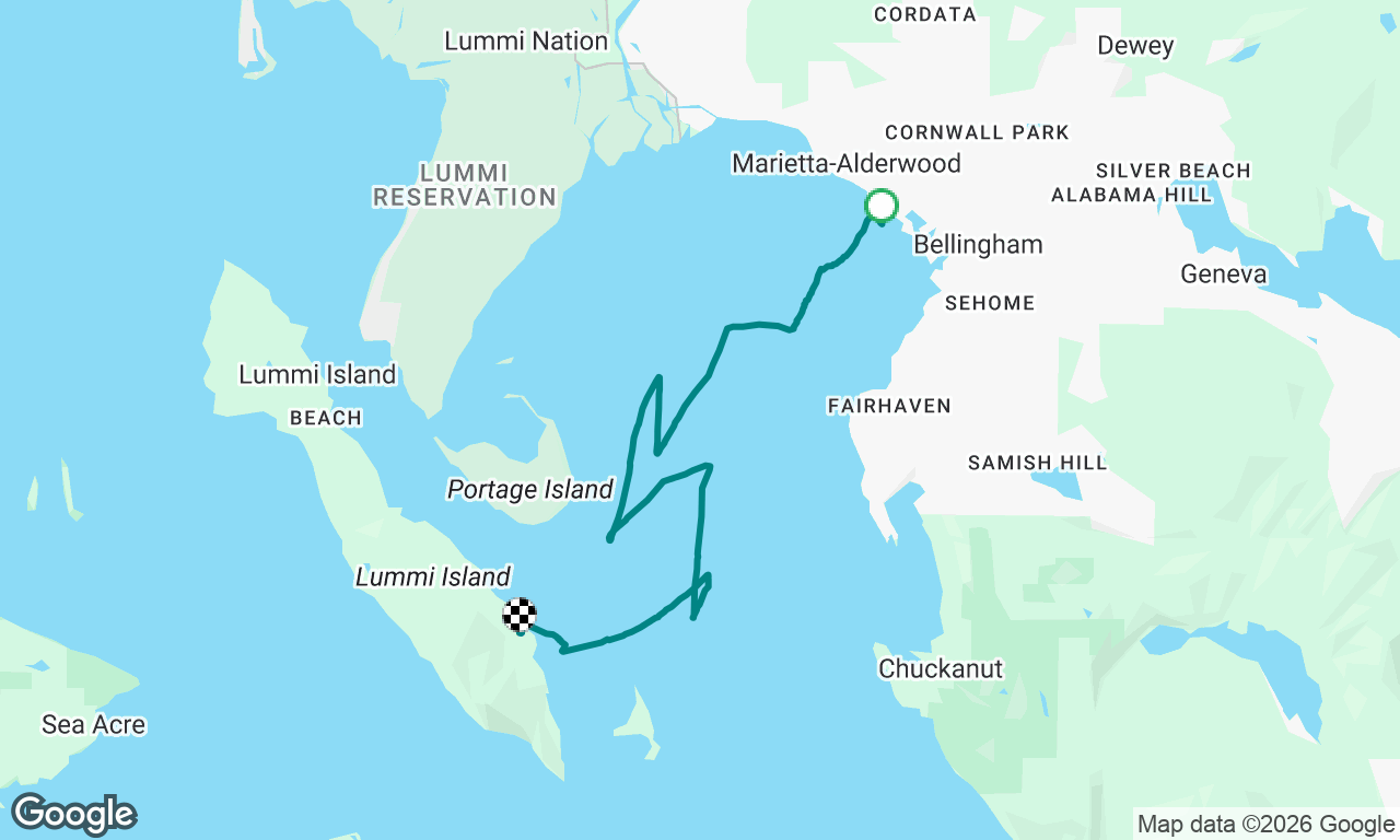 Voyage map