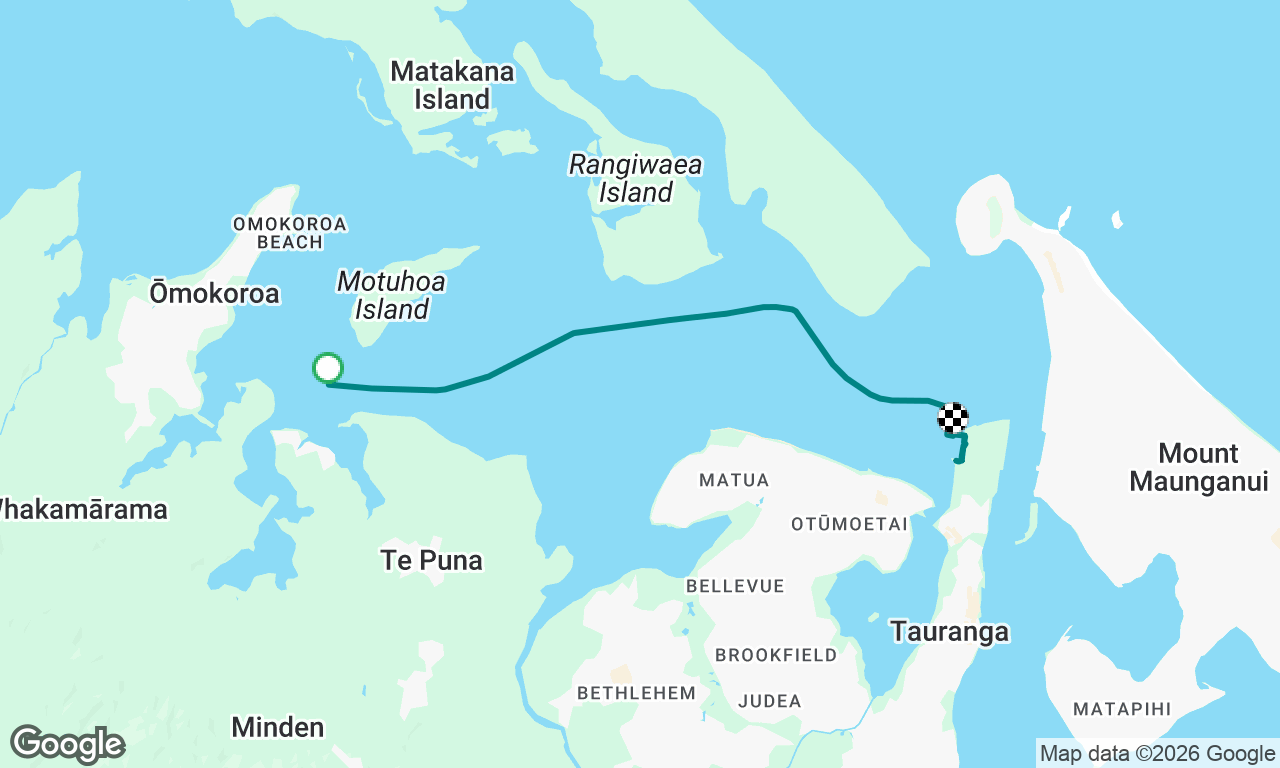 Omokoroa to Sulphur Point Marina 