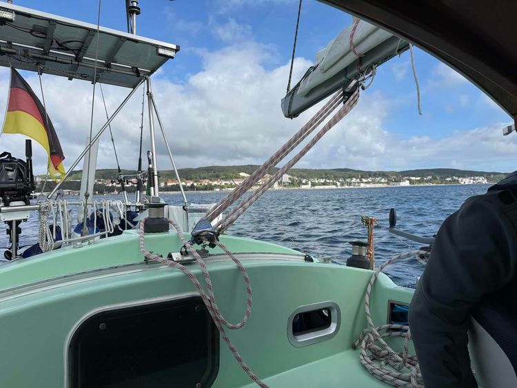 Voyage photo from from Sassnitz to Peenemünde Nord