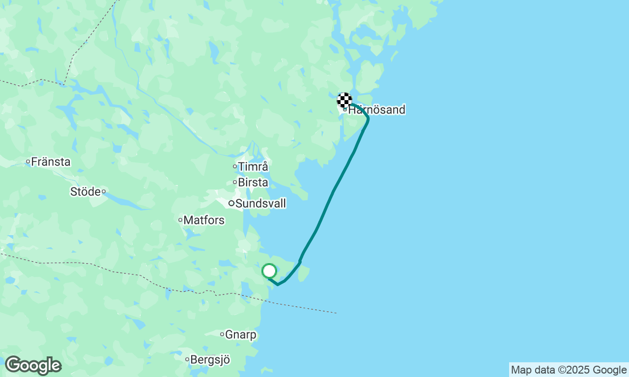Skatan to Härnösand, Sweden
