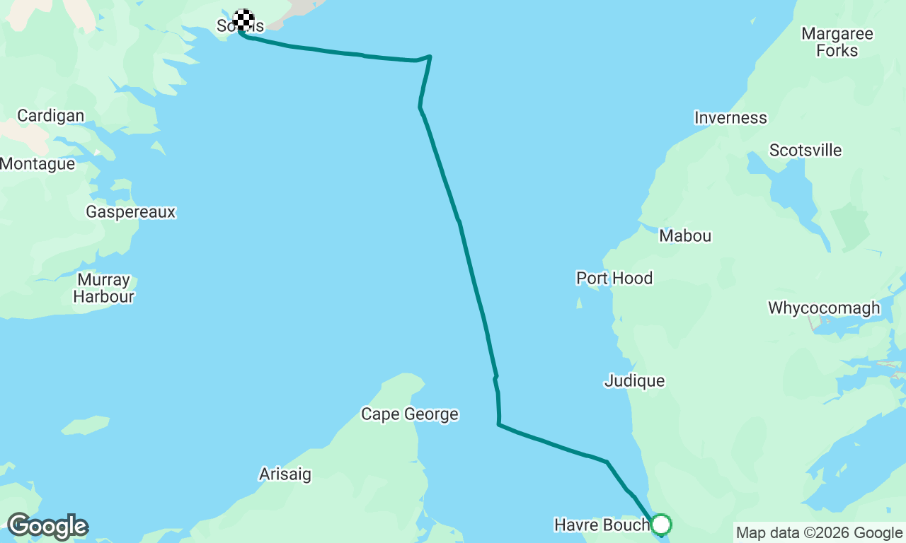 Voyage map