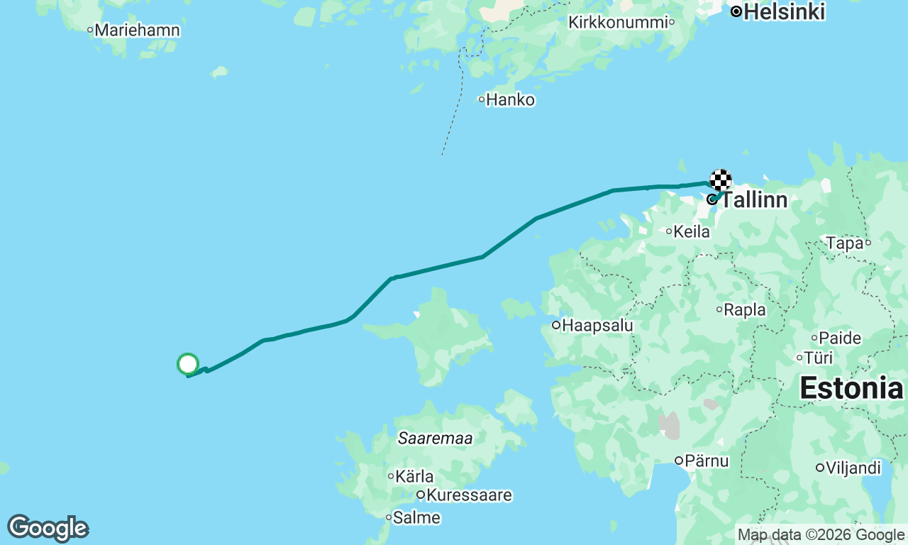 Gotska Sandön to Tallinn