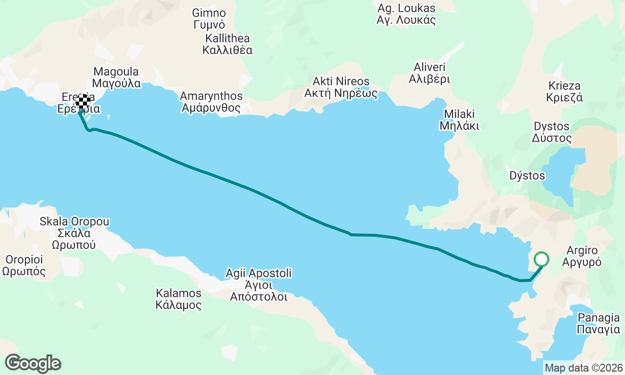 Voyage map