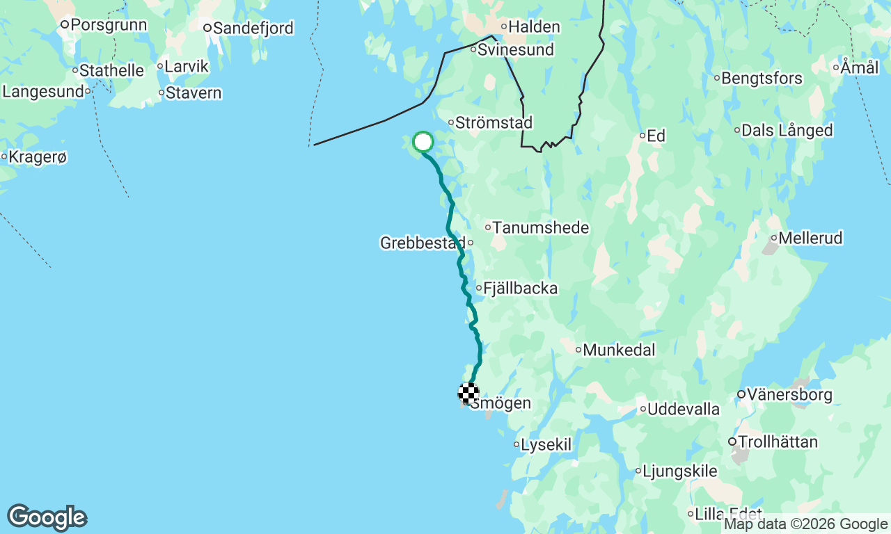 Koster to Kungshamn, Sweden