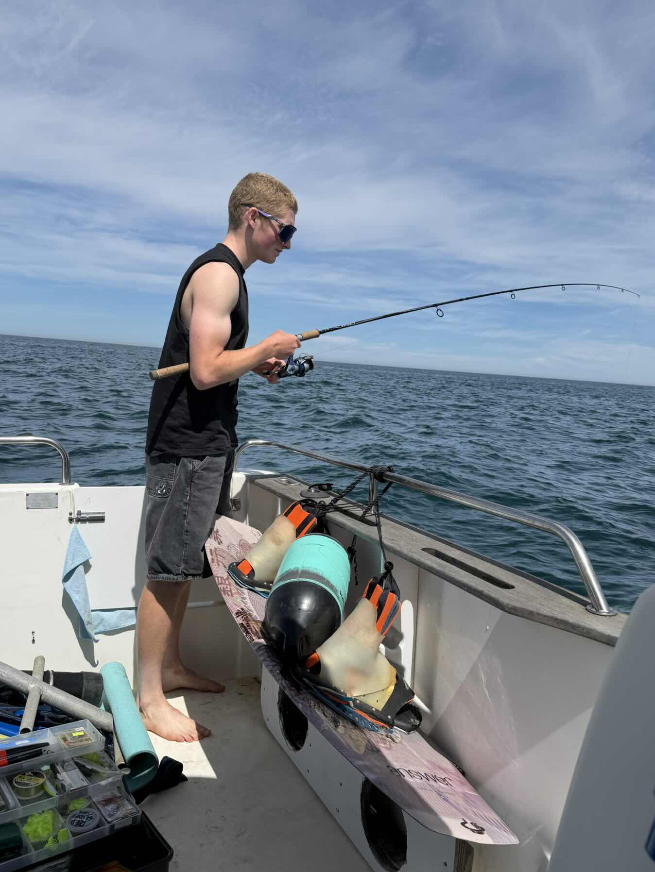 Scuba, fishing (failed) and wake boarding _998DEAB9-B55C-4BDA-905F-FFEB105FDB10