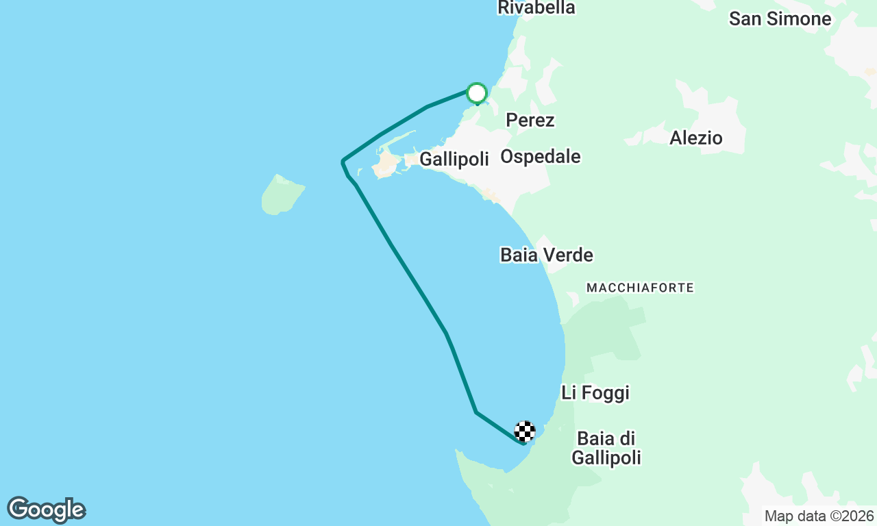 Voyage map